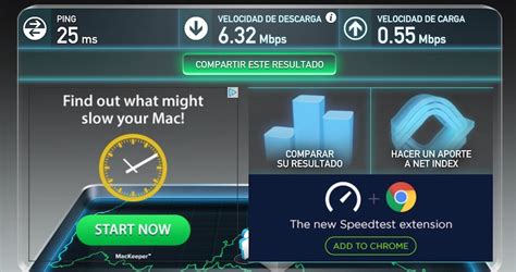 calculadora velocidad de internet.